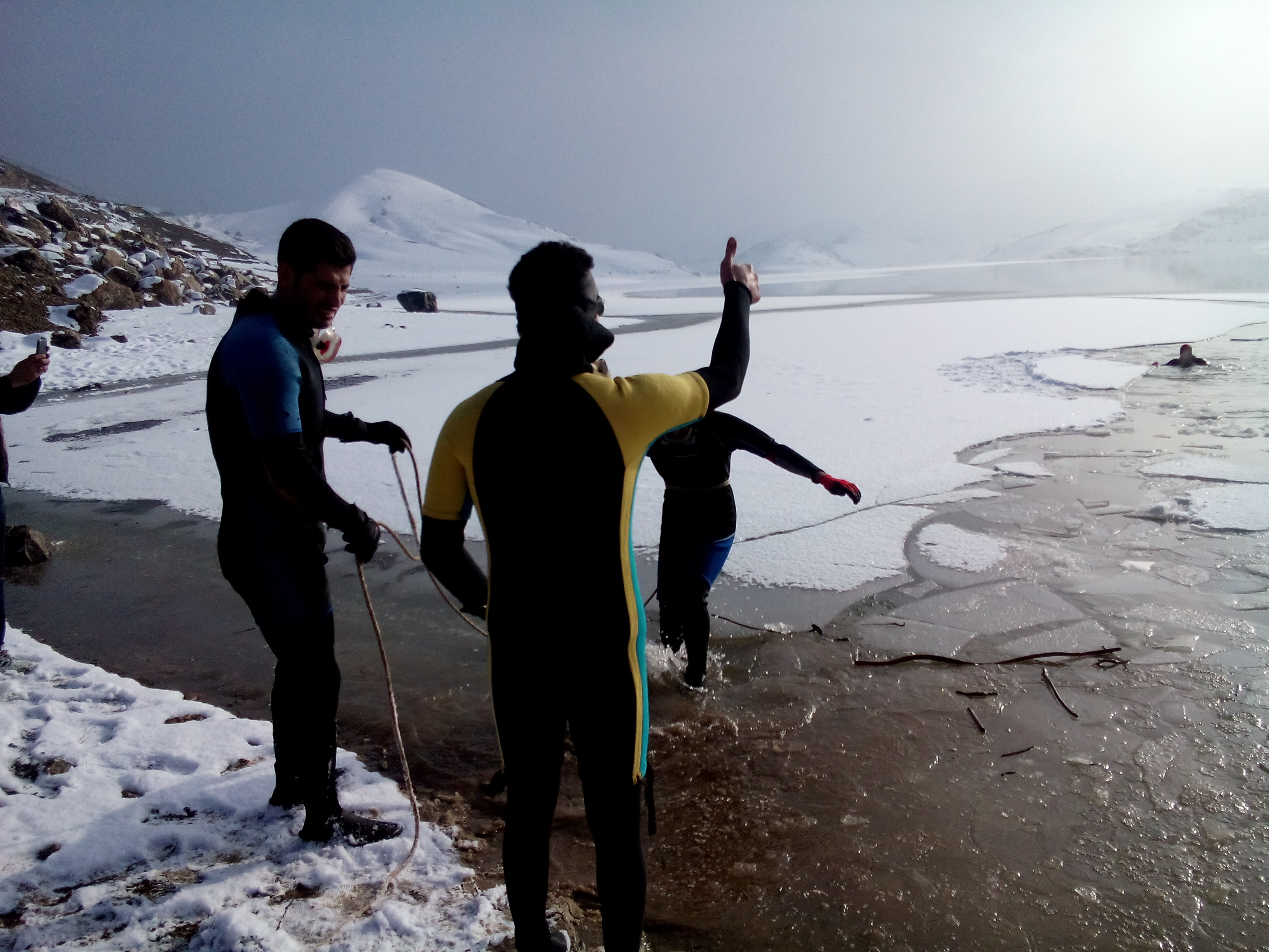 نجات در یخ ice rescue
