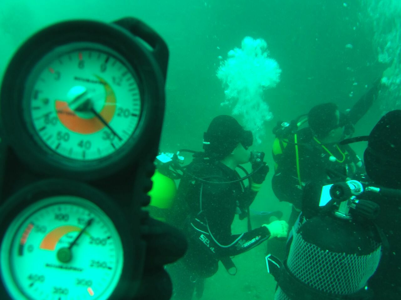 navigation diving جهت یابی زیر آب